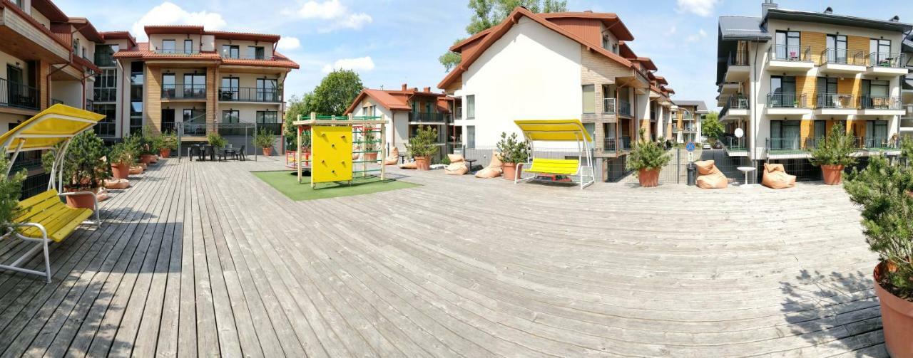 Smilteles Apartamentai Booking Palanga Lt Exterior photo